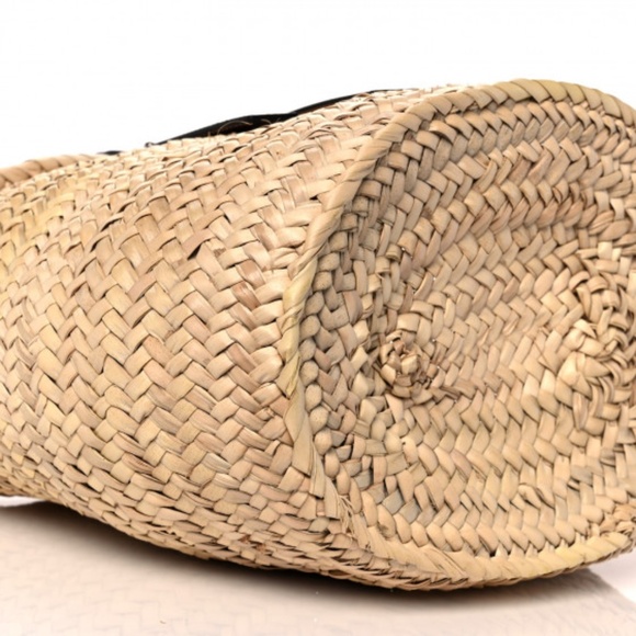 LOEWE  Raffia Basket Tote Bag Natural Tan - Picture 4 of 8